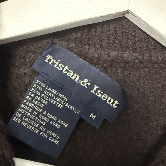 Tristan & Iseut Woolblend Vneck sweater - Picture 6 of 6